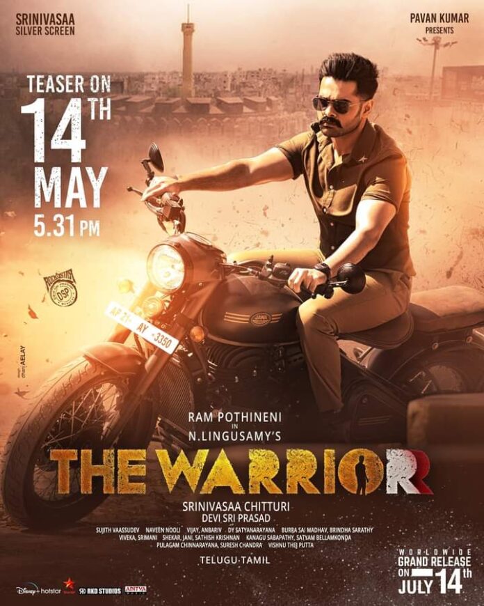 THE WARRIOR TEASER : RAM IMPRESS EVERYONE BY COP ROLE
